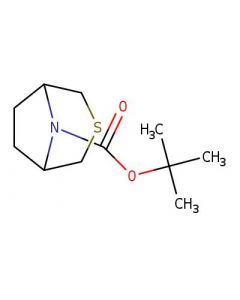 Astatech TERT-BUTYL 3-THIA-8-AZABICYCLO[3.2.1]OCTANE-8-CARBOXYLATE, 95.00% Purity, 0.25G